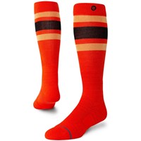 Stance Boyd Mid Wool Snow Sock - Tomato