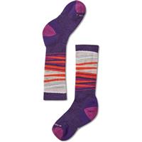 Smartwool Wintersport Stripe Sock - Kid's - Mountain Purple