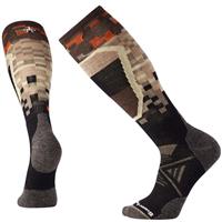 Smartwool PhD Ski Medium Pattern Sock - Men's - Black