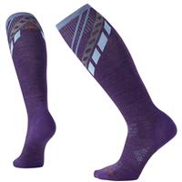 Smartwool PhD Ski Ultra Light Pattern Sock - Women's - Mountian Purple