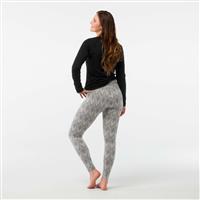 Smartwool Merino 250 Baselayer Pattern Bottom - Women's - Light Gray - Moonbeam Heather