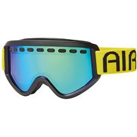 Airblaster Team Air Goggle - Black Matte Frame / Green Air Radium & Clear Lenses