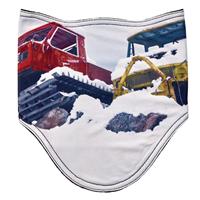 Turtle Fur Game Face Bandana - Youth - Snow Cat