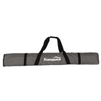 Transpack Ski Pro Single Ski Bag (converts from 168 cm to 185 cm bag) - Titanium