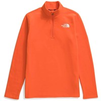 The North Face Glacier 1/4 Zip Pullover - Teen - TNF Orange