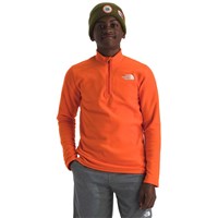 The North Face Glacier 1/4 Zip Pullover - Teen - TNF Orange