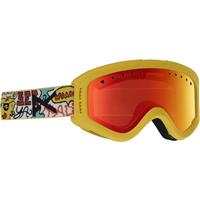 Anon Tracker Goggle - Youth - Pizza Frame with Red Amber Lens (185271-720)