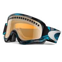 Oakley XS O Frame Goggle - Turquoise Shattered Frame / Persimmon Lens (57-071)