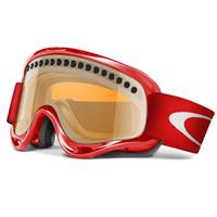 Oakley XS O Frame Goggle - Viper Red Frame / Persimmon Lens (57-072)