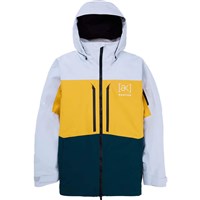 Burton [ak] Swash GORE-TEX Jacket - Men's - Gray Cloud / Golden Rod / Deep Emerald