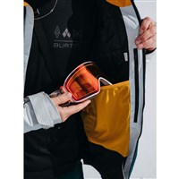 Burton [ak] Swash GORE-TEX Jacket - Men's - Gray Cloud / Golden Rod / Deep Emerald