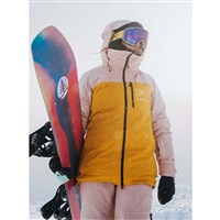 Burton [ak] Embark GORE-TEX 2L Jacket - Women's - Shadow Pink / Golden Rod