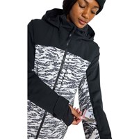 Burton Prowess 2.0 2L Jacket - Women's - True Black / Zebra Camo