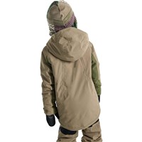 Burton Hillslope 2L Jacket - Kids - Summit Taupe / Forest Moss