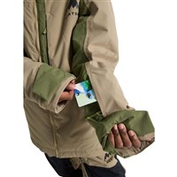 Burton Hillslope 2L Jacket - Kids - Summit Taupe / Forest Moss