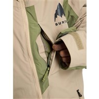 Burton Hillslope 2L Jacket - Kids - Summit Taupe / Forest Moss