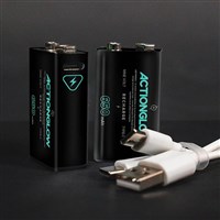 ActionGlow Rechargeable Batteries