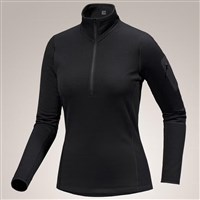 Arc'teryx Kyanite Baselayer Zip Neck - Women's - Black