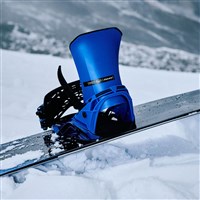 Salomon Hologram Snowboard Bindings - Unisex - Blue Fire