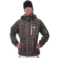 Helly Hansen Sigma Checked 2L XP Jacket - Men's - Walnut / Bark Brown Checked Print