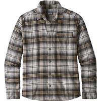 Patagonia Long Sleeve Lightweight Fjord Flannel Shirt - Men's - Bad Ombre / Black (BOBL)