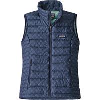 patagonia down sweater vest green