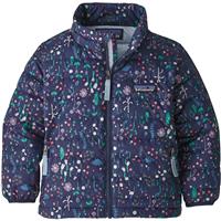Patagonia Baby Down Sweater - Youth - Forrest Forage / New Navy