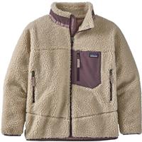 Patagonia Retro-X Jacket - Youth - Natural with Hyssop Purple (NAHP)