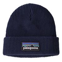Patagonia Logo Beanie - Youth - P-6 Logo / New Navy (PONN)