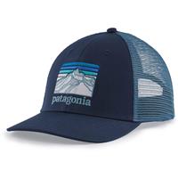 Patagonia Line Logo Ridge LoPro Trucker Hat - New Navy (NENA)