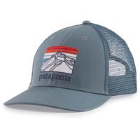 Patagonia Line Logo Ridge LoPro Trucker Hat - Plume Grey (PLGY)