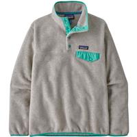 Patagonia Lightweight Synchilla Snap-T Pullover - Women's - Oatmeal Heather w/ Fresh Teal (OHTL)