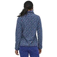Patagonia Micro D Snap-T Pullover - Women's - Climbing Trees Ikat / Sound Blue (CTSO)