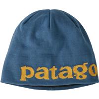 Patagonia Beanie Hat - Logo Belwe Knit / Wavy Blue (LOWA)