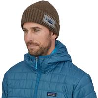 Patagonia Brodeo Beanie - Fitz Roy Trout Patch / Ash Tan (FPAT)