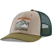 Patagonia Line Logo Ridge LoPro Trucker Hat - Oar Tan (ORTN)