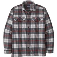 Patagonia L/S Organic Cotton Midweight Fjord Flannel Shirt - Men's - Forage / Ink Black (FORI)