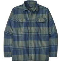 Patagonia L/S Organic Cotton Midweight Fjord Flannel Shirt - Men's - Live Oak / Hemlock Green (LOHG)