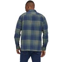 Patagonia L/S Organic Cotton Midweight Fjord Flannel Shirt - Men's - Live Oak / Hemlock Green (LOHG)