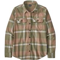 Patagonia L/S Organic Cotton Midweight Fjord Flannel Shirt - Women's - Comstock / Garden Green (CMKG)