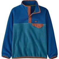 Patagonia Lightweight Snap-T Pullover - Boy's - Wavy Blue (WAVB)
