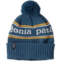 Patagonia Powder Town Beanie - Youth - Park Stripe Knit / Wavy Blue (PSWA)