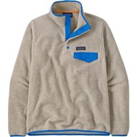 Patagonia Lightweight Synchilla Snap-T Pullover - Women's - Oatmeal Heather w/ Vessel Blue (OHVL)