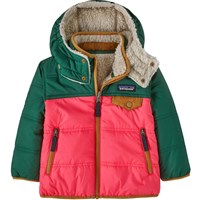 Patagonia Baby Reversible Tribbles Hoody - Youth - Sierra Pink (SRAP)