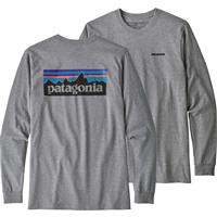 Patagonia Long Sleeve P-6 Logo Responsibili-Tee - Men's - Gravel Heather (GLH)