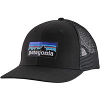 Patagonia P-6 Logo Trucker Hat - Black (BLK)