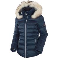 Sunice Fiona Quilted Jacket with Real Fur - Women’s - Midnight