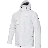 Under Armour Hooper Jacket - Men's - White / Antique Nickel