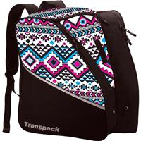 Transpack Edge Junior Ski Boot Bag - White Aztec