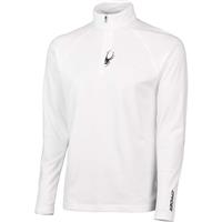 Spyder Logo Cotton/Poly T-Neck - Men's - White / Black